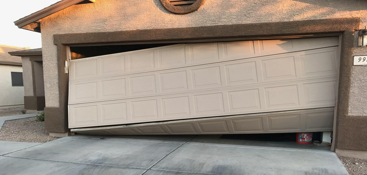 damaged garage door opener repair in Inglewood